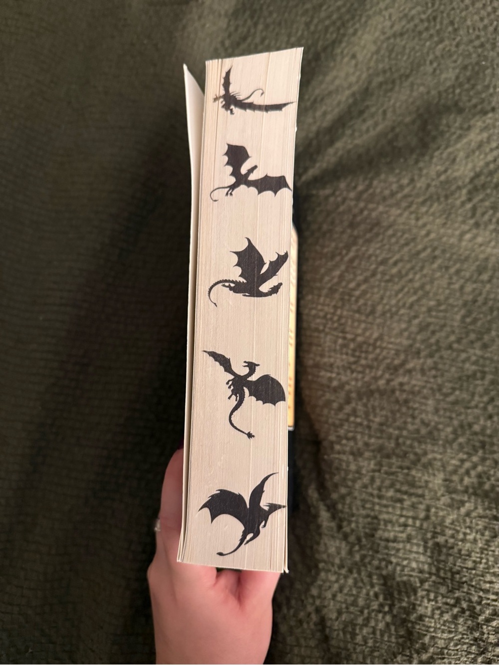 Fourth Wing Paperback - Sprayed Edges - Picture 2 of 3